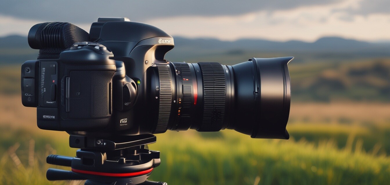 High technology camera for bird photography