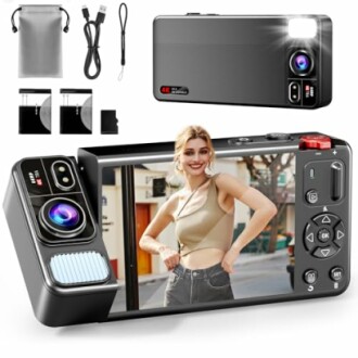 Cámara digital 4K de 64 MP