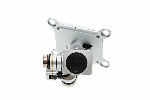 A drone camera with a gimbal attachment